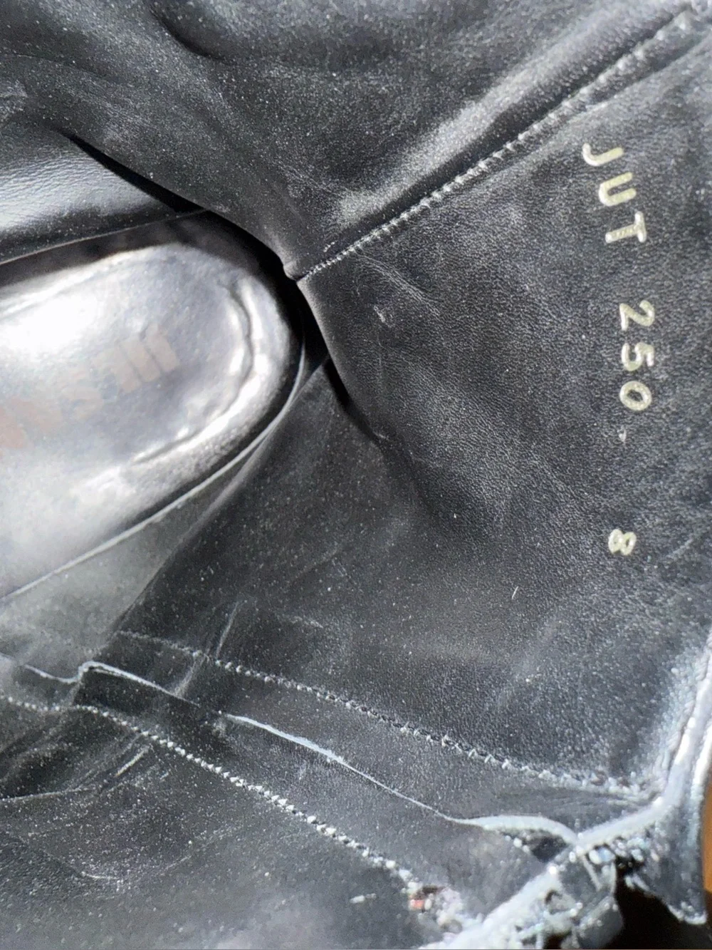 Jil Sander Men’s Black Leather Boots